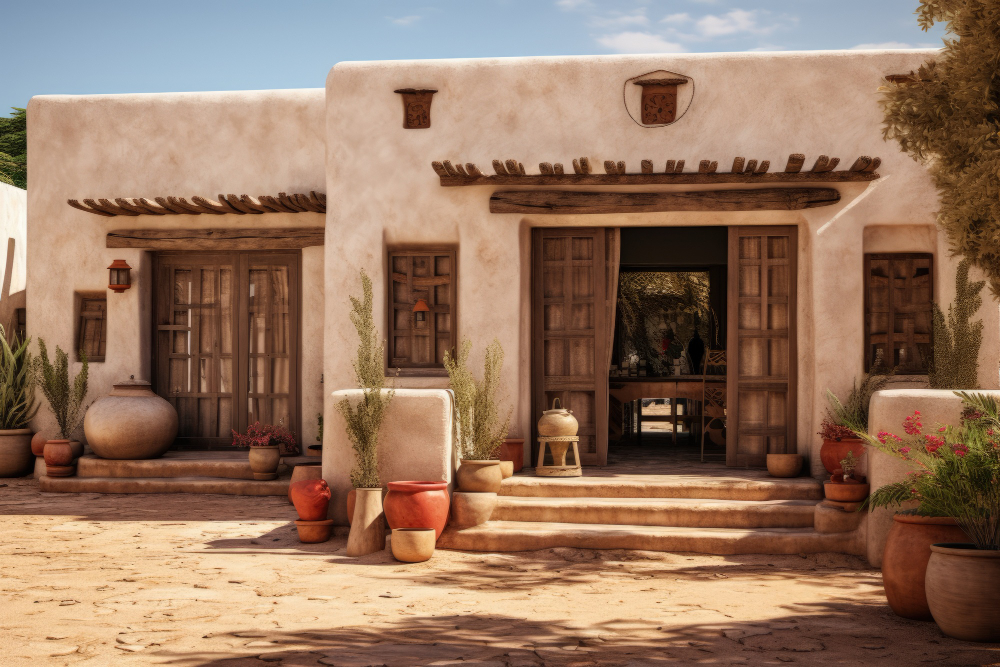 Adobe house